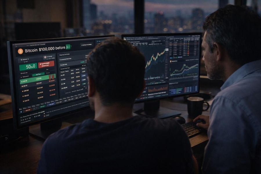 Bitcoin Approaches a New Liquidity Test as Forecast Markets and Derivatives Turn Constructive